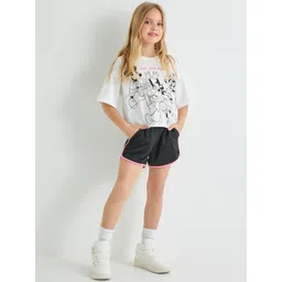 Koton Girls Mid-Rise Shorts-picture-31