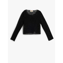 Koton Girls Round Neck Long Sleeves Top-picture-32