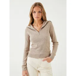 Koton Long Sleeves Ribbed Acrylic Pullover-picture-17