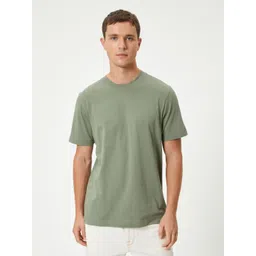 Koton Men Extended Sleeves Pockets T-shirt-picture-10