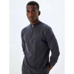 Koton Men Mock Collar Long Sleeves Pullover-picture-27