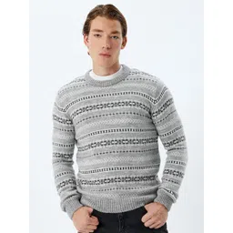Koton Men Printed Pullover-picture-32