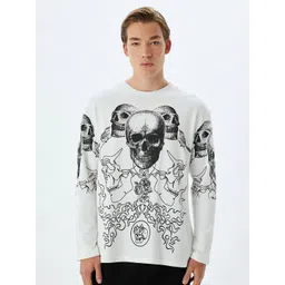 Koton Men Quirky Printed Pullover-picture-27