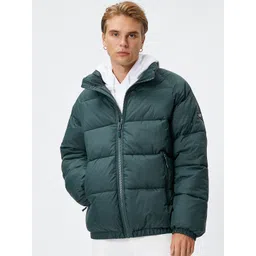 Koton Mock Collar Long Sleeves Puffer Jacket-picture-29