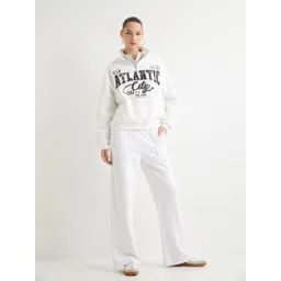 Koton Typography Printed Mock Collar Pullover Sweatshirt-picture-34