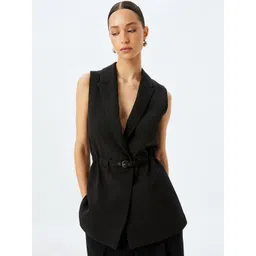 Koton V-Neck Waistcoat-picture-35