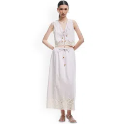 Koton Women Tie-Up Neck Coat-picture-11