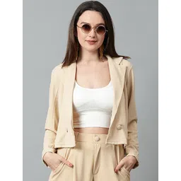 kotty bizwear KOTTY Basics Double Breasted Crop Blazer-picture-28