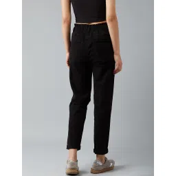 Kotty Black Boyfriend Fit High Rise Jeans image 2