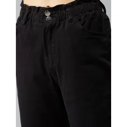 Kotty Black Boyfriend Fit High Rise Jeans image 5