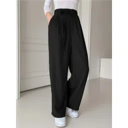 Kotty Black Plain Trousers-picture-31