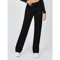 Kotty Black Regular Fit High Rise Jeans-picture-38