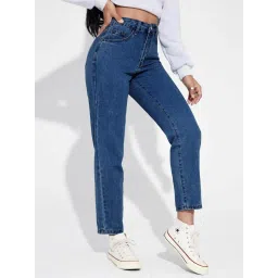 Kotty Blue Regular Fit High Rise Jeans image 3