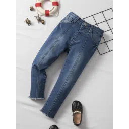 Kotty Kids Blue Relaxed Fit Jeans-picture-45