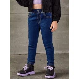 Kotty Kids Blue Relaxed Fit Jeans-picture-25