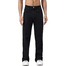 kotty Men's Two-Tone Patchwork Jeans for Men | Unique Streetwear | Bold & Trendy Look-picture-20