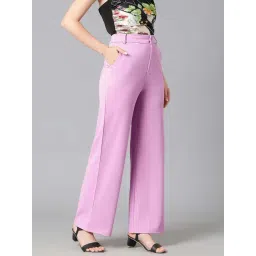 Kotty Purple Plain Trousers-picture-46