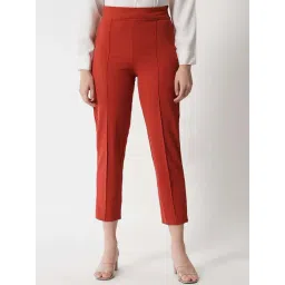 Kotty Red Plain Trousers-picture-45