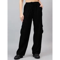 Kotty Women High-Rise Easy Wash Trousers-image-23