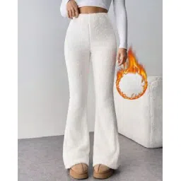 kotty Women High Rise Flared Pants-picture-13