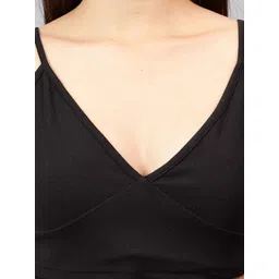 Kotty Women Solid V-Neck Top image 2