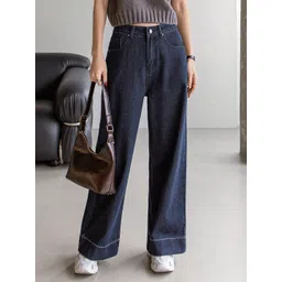 Kotty Women Straight Fit High-Rise Stretchable Jeans-picture-17