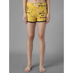 Kotty  Women Typography Printed Regular Fit Low-Rise Hot Pants Shorts-picture-32