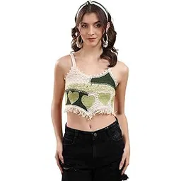 kotty Women's Camouflage Regular Fit Fashion Vest-picture-35