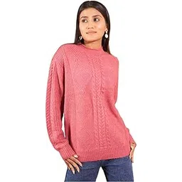 kotty Women's Cotton Round Neck Sweater-picture-22