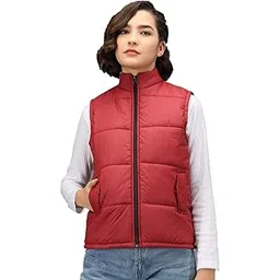 kotty Women's Nylon Regular Standard Length Jacket-picture-26