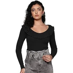 kotty Women's Solid Regular Fit Fashion Vest-picture-26