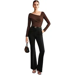 kotty Women's Solid Regular Fit Fashion Vest-picture-33