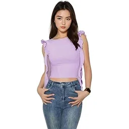 kotty Women's Solid Slim Fit Fashion Vest-picture-23