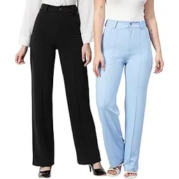 kotty Women's Straight Casual Pants-picture-31