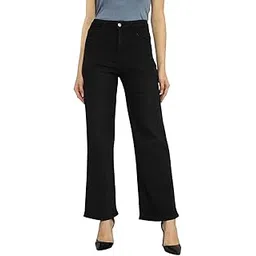 kotty Women's Straight Leg Denim – Classic Mid Waist Cut-picture-50