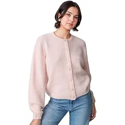 kotty Women's Sweater for Winters Woolen Full Sleeve V Neck Cable Design Cardigan Sweater for Women Winter Woollen Stylish-picture-32