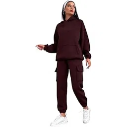 KOTTY Women’s Winter Tracksuit Set | Warm Fleece Gymwear Joggers & Hooded Top | Stylish Activewear Coord for Walking, Yoga & Travel-picture-13
