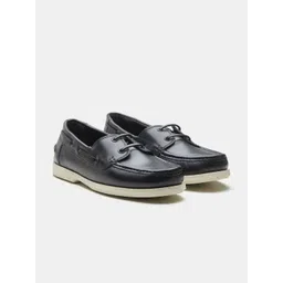 KOZASKO Men Lace-Ups Leather Boat Shoes-picture-11