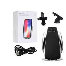 Kozdiko 10W Silver Wireless Car Charger with Infrared Sensor for Mahindra XUV300-picture-29