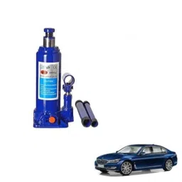 Kozdiko 5 Ton Iron Blue Hydraulic Bottle Jack with Two Rods for BMW 7 Series-picture-44