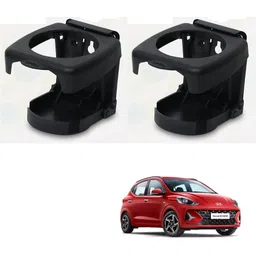 kozdiko BLACK DRINK HOLDER SET OF 2 PCS COMPATIBILE WITH GRAND I10 NIOS FACELIFT Car Bottle Holder-picture-14