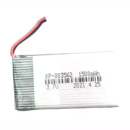 KP 3.7 V DC 1500 mAh Lithium Polymer Rechargeable Battery, KP-803562-image-29