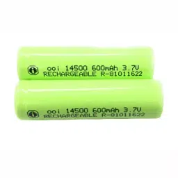 KP 3.7 V DC 600 mAh Flat Head AA Rechargeable Battery, KP600MAH-37VDC-FHAA-RB (Pack of 2)-image-22