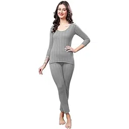 KPC Fashion Winter Wear Thermal Upper Vest and Bottom Lower Warmer Combo for Women Long Johns Underwear Set-picture-41