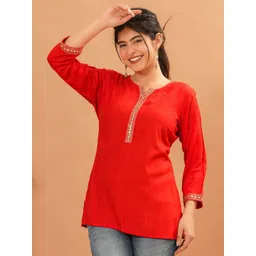 KPF Floral Embroidered Lace Top-picture-26