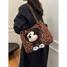 KPOP Animal Printed PU Shoulder Bag-picture-36