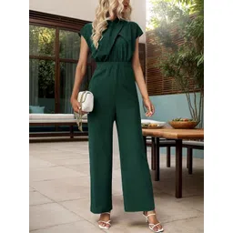 KPOP Cowl Neck Basic Jumpsuit-picture-22