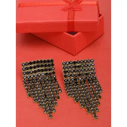 KPOP Gold Plated Contemporary Drop Earrings-picture-13
