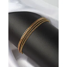 KPOP Gold-Plated Link Bracelet-picture-42