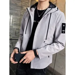 KPOP Men Lightweight Open Front Jacket-picture-12